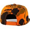 image:imageTrendy Apparel Shop 100 Cotton Camoflauge Unstructured Flatbill Snapback Cap with RopeOrange