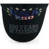 image:imageTrendy Apparel Shop 250th Anniversary USA Adjustable American Baseball CapBlack Black 1
