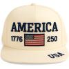 image:imageTrendy Apparel Shop 250th Anniversary USA Adjustable American Baseball CapStone Stone