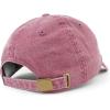 image:imageTrendy Apparel Shop Rose Bundle Patch Pigment Dyed Washed Baseball CapBurgundy
