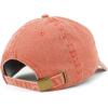 image:imageTrendy Apparel Shop Rose Bundle Patch Pigment Dyed Washed Baseball CapOrange