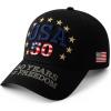 image:imageTrendy Apparel Shop 250th Anniversary USA Adjustable American Baseball CapBlack Black 1