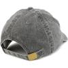 image:imageTrendy Apparel Shop Cross Embroidered Washed Cotton Adjustable CapBlack