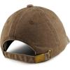 image:imageTrendy Apparel Shop Mom Embroidered Pigment Dyed Unstructured CapDark Beige