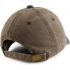 image:imageTrendy Apparel Shop Mom Embroidered Pigment Dyed Unstructured CapKhaki Green