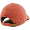 image:imageTrendy Apparel Shop Mom Embroidered Pigment Dyed Unstructured CapOrange