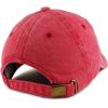 image:imageTrendy Apparel Shop Mom Embroidered Pigment Dyed Unstructured CapRed