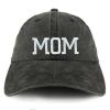 image:imageTrendy Apparel Shop Mom Embroidered Pigment Dyed Unstructured CapBlack