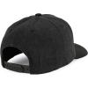 image:imageTrendy Apparel Shop 5 Panel Cotton and Suede Combo Snapback Baseball CapBlack Black 1