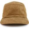 image:imageTrendy Apparel Shop Cotton Corduroy Unstructured 5 Panel Racer Baseball CapTan