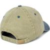 image:imageTrendy Apparel Shop Low Profile Unstructured Pigment Dyed Two Tone Baseball CapKhaki Navy