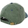 image:imageTrendy Apparel Shop Low Profile Unstructured Pigment Dyed Two Tone Baseball CapOlive Navy