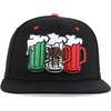 image:imageTrendy Apparel Shop 6 Panel Mexico Theme Beer Embroirdered Snapback CapBlack