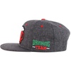 image:imageTrendy Apparel Shop 6 Panel Mexico Theme Beer Embroirdered Snapback CapCharcoal