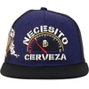 image:imageTrendy Apparel Shop 6 Panel Mexico Theme Beer Embroirdered Snapback CapNavy Black 2