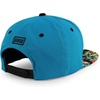 image:imageTrendy Apparel Shop Hibiscus Hawaiian Tropical Floral Aloha Embroidered Snapback CapAqua Black 1