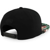 image:imageTrendy Apparel Shop Hibiscus Hawaiian Tropical Floral Aloha Embroidered Snapback CapBlack Black 1