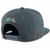 image:imageTrendy Apparel Shop Hibiscus Hawaiian Tropical Floral Aloha Embroidered Snapback CapDark Grey Dark Grey