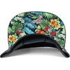 image:imageTrendy Apparel Shop Hibiscus Hawaiian Tropical Floral Aloha Embroidered Snapback CapDark Grey Dark Grey