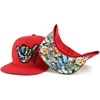 image:imageTrendy Apparel Shop Hibiscus Hawaiian Tropical Floral Aloha Embroidered Snapback CapRed Red