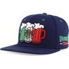image:imageTrendy Apparel Shop 6 Panel Mexico Theme Beer Embroirdered Snapback CapNavy