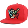 image:imageTrendy Apparel Shop Hibiscus Hawaiian Tropical Floral Aloha Embroidered Snapback CapRed Red