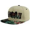 image:imageTrendy Apparel Shop Hibiscus Hawaiian Tropical Floral Aloha Embroidered Snapback CapStone Black 1