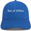 image:imageTrendy Apparel Shop Out of Office Embroidered Cotton Unstructured Low Profile Dad HatRoyal