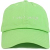 image:imageTrendy Apparel Shop Youth I Aint Sorry Adjustable Soft Crown Baseball CapLime
