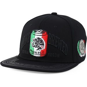 image:imageTrendy Apparel Shop 6 Panel Mexico Theme Beer Embroirdered Snapback CapBlack Black 1