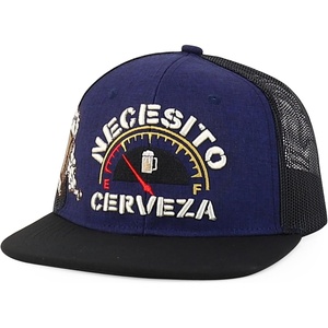image:imageTrendy Apparel Shop 6 Panel Mexico Theme Beer Embroirdered Snapback CapNavy Black 2