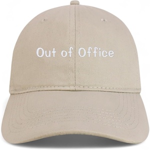 image:imageTrendy Apparel Shop Out of Office Embroidered Cotton Unstructured Low Profile Dad HatStone