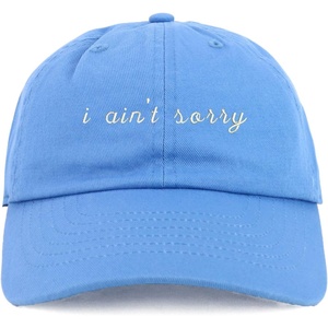 image:imageTrendy Apparel Shop Youth I Aint Sorry Adjustable Soft Crown Baseball CapSky