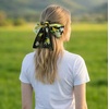 image:imageTrendy Apparel Shop Soft Silky Rectangle Skinny Scarf for Multi Styling 47x3Black 4 1pk