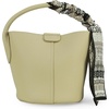 image:imageTrendy Apparel Shop Soft Silky Rectangle Skinny Scarf for Multi Styling 47x3Brown 1pk