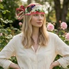 image:imageTrendy Apparel Shop Soft Silky Rectangle Skinny Scarf for Multi Styling 47x3Pink 1 Pk