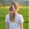 image:imageTrendy Apparel Shop Soft Silky Rectangle Skinny Scarf for Multi Styling 47x3Pink 1 Pk