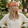 image:imageTrendy Apparel Shop Soft Silky Rectangle Skinny Scarf for Multi Styling 47x3Red 1pk