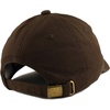image:imageTrendy Apparel Shop Worlds Best Dad Embroidered Low Profile Soft Cotton Dad Hat CapBrown