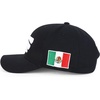image:imageTrendy Apparel Shop XXL Hecho En Mexico Eagle 3D Embroidered Structured Baseball CapBlack White