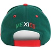 image:imageTrendy Apparel Shop XXL Hecho En Mexico Eagle 3D Embroidered Structured Baseball CapDark Green Red