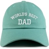 image:imageTrendy Apparel Shop Worlds Best Dad Embroidered Low Profile Soft Cotton Dad Hat CapMint 2