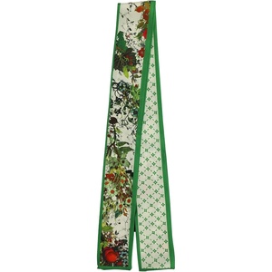 image:imageTrendy Apparel Shop Soft Silky Rectangle Skinny Scarf for Multi Styling 47x3Green 1 1pk