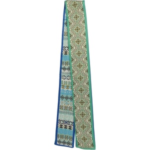 image:imageTrendy Apparel Shop Soft Silky Rectangle Skinny Scarf for Multi Styling 47x3Green 1pk