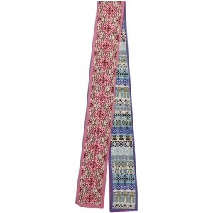 image:imageTrendy Apparel Shop Soft Silky Rectangle Skinny Scarf for Multi Styling 47x3Pink 1pk