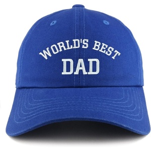 image:imageTrendy Apparel Shop Worlds Best Dad Embroidered Low Profile Soft Cotton Dad Hat CapRoyal 2