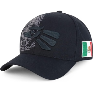 image:imageTrendy Apparel Shop XXL Hecho En Mexico Eagle 3D Embroidered Structured Baseball CapBlack Black