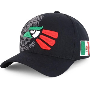 image:imageTrendy Apparel Shop XXL Hecho En Mexico Eagle 3D Embroidered Structured Baseball CapBlack Mexico
