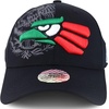 image:imageTrendy Apparel Shop Hecho En Mexico Eagle 3D Embroidered Structured Baseball CapBlack Mexico