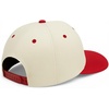 image:imageTrendy Apparel Shop San Jose Upside Down Embroidered 5 Panel Two Tone Vintage Ball CapNatural Red